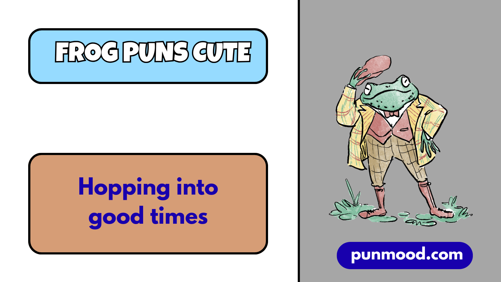 Frog Puns Cute