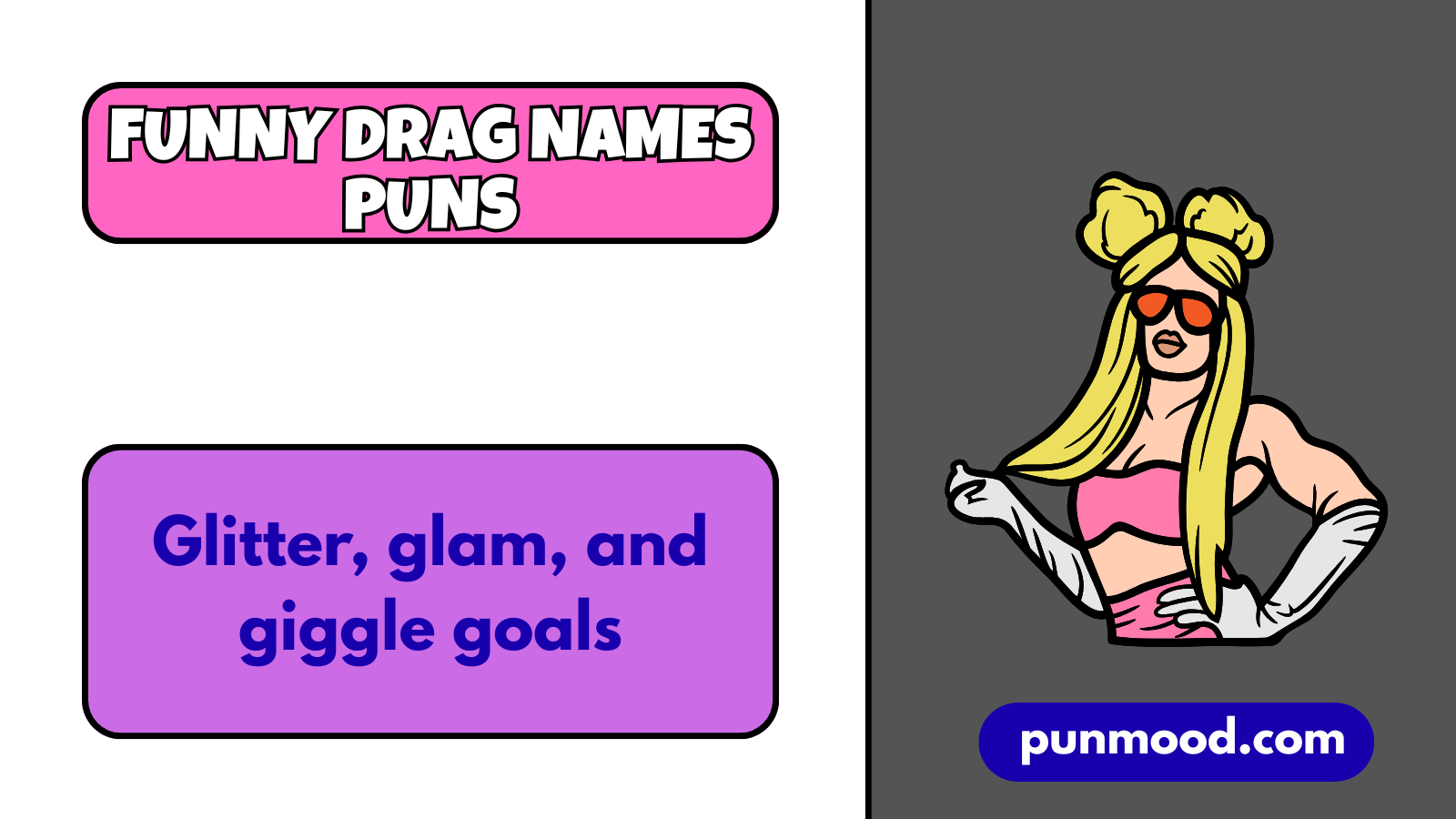 Funny Drag Names Puns