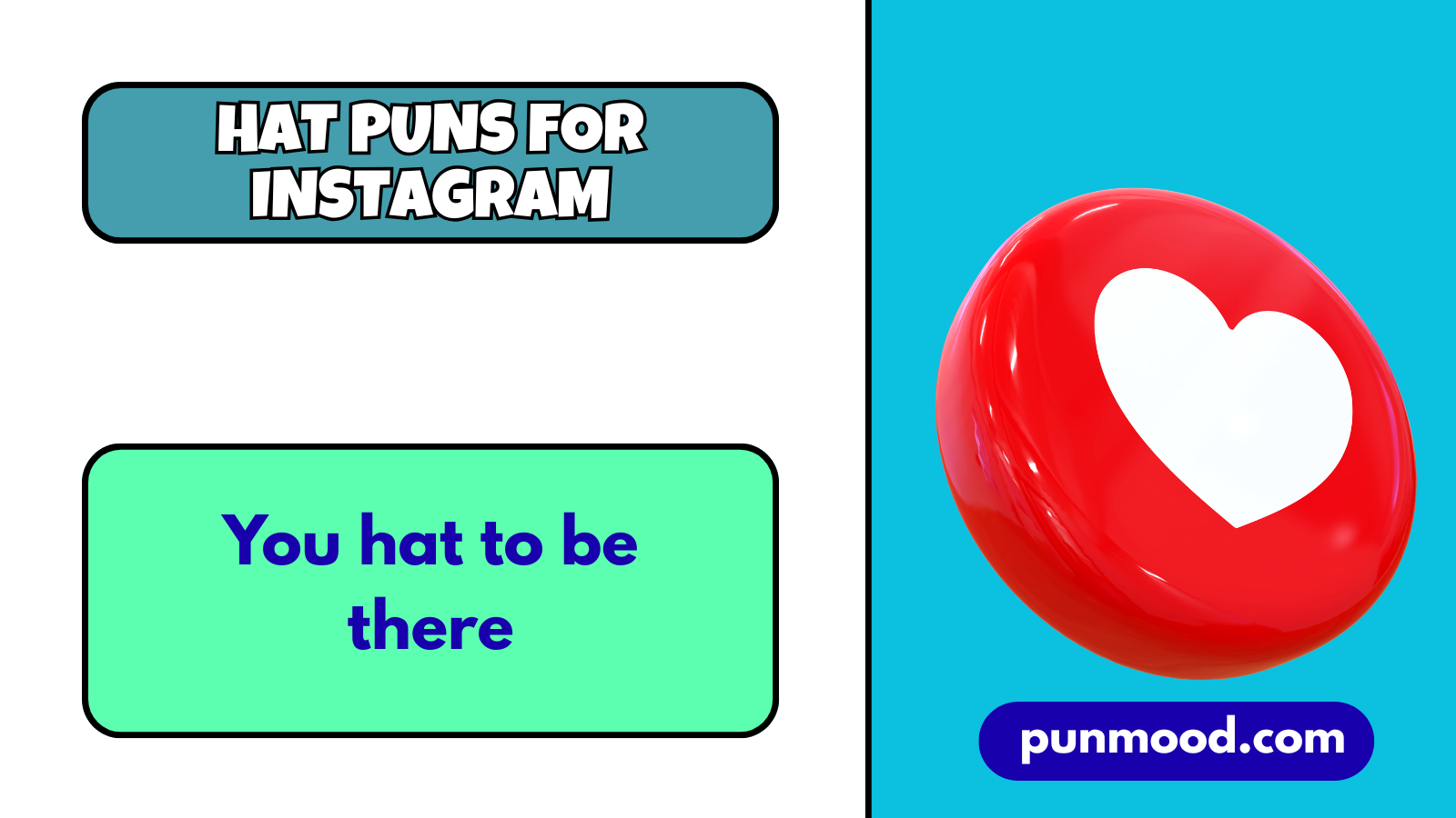 Hat Puns for Instagram