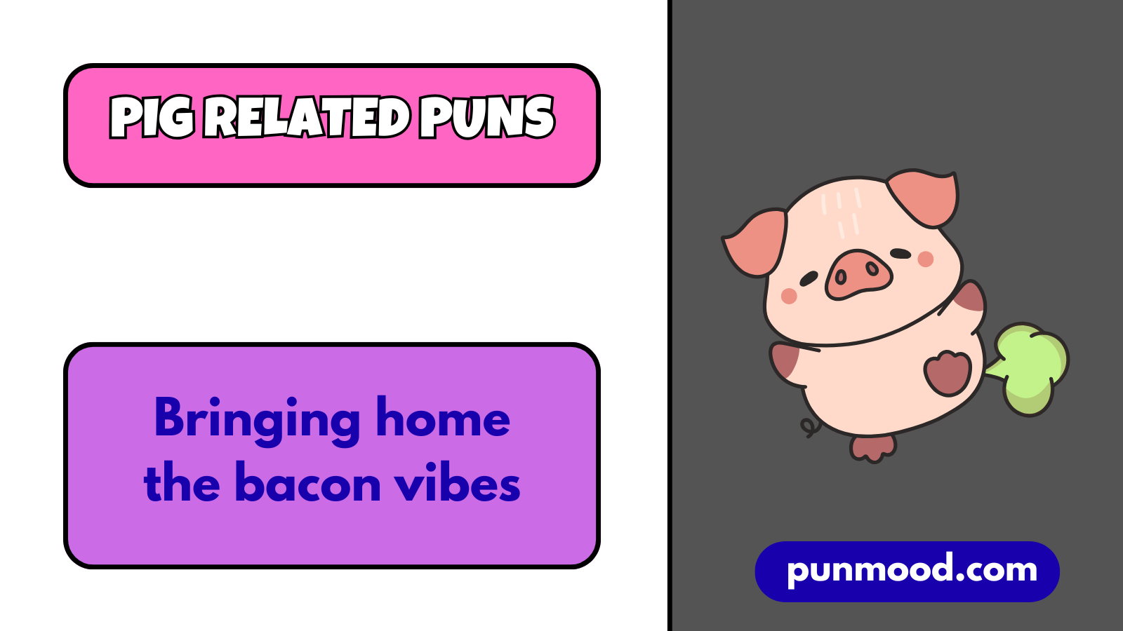 Pig Related Puns