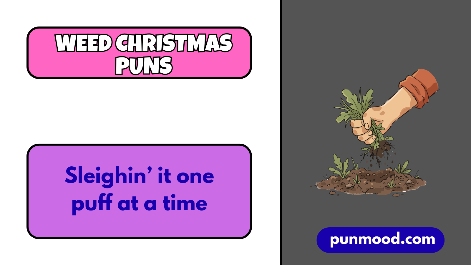 Weed Christmas Puns