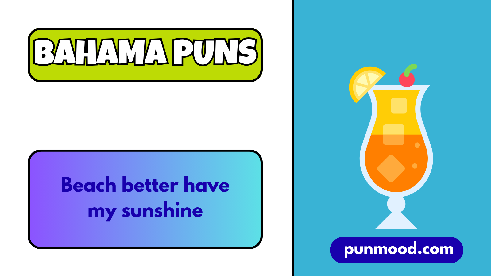 Bahama Puns