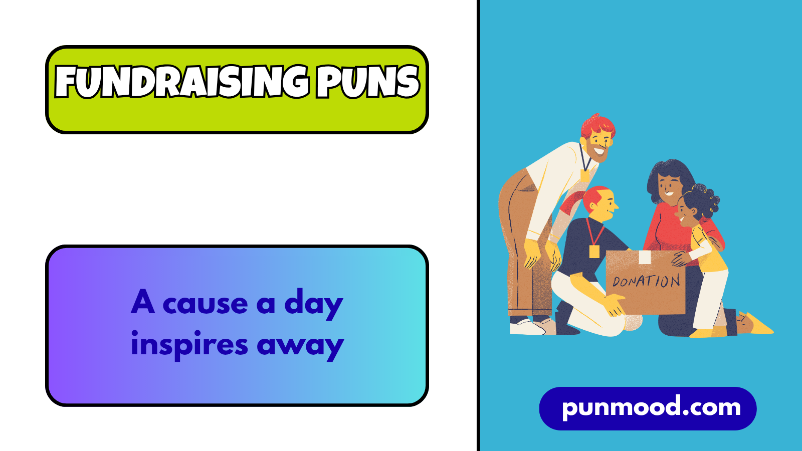 fundraising puns