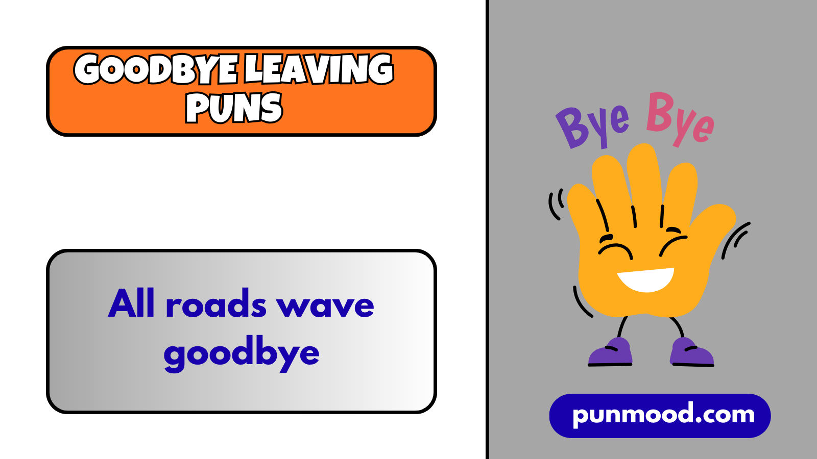goodbye leaving puns